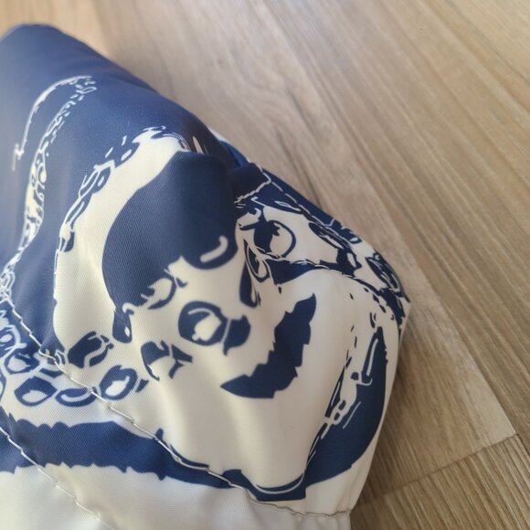 Sea Bags White on Navy Octopus Handbag Tote NWT - Picture 6 of 11